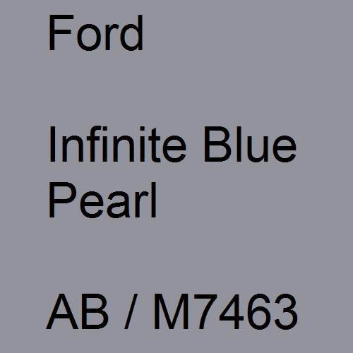 Ford, Infinite Blue Pearl, AB / M7463.